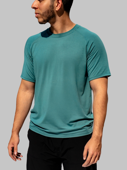 Men's Everywhere Comfort Tee in Viridian Green