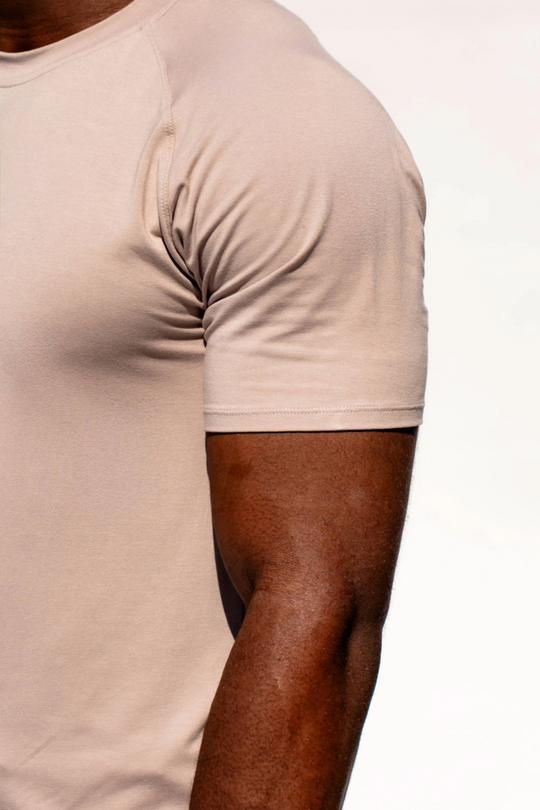 Men's Everywhere Comfort Tee in Taupe