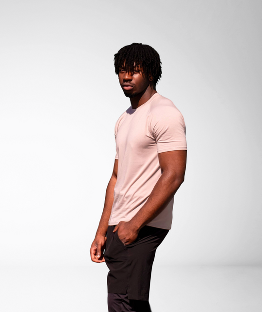 Men's Everywhere Comfort Tee in Taupe