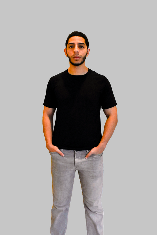 Men's Everywhere Comfort Tee in Jet Black