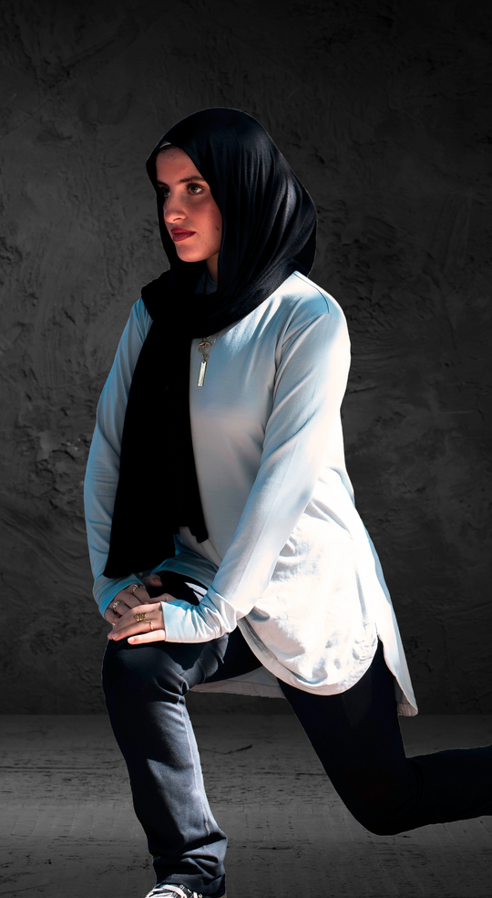 Women's Everywhere Top in Morning Blue